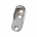 Wardrobe Clothes Tube Support Closet Rod Pole End Bracket Thickening Holder 2pcs