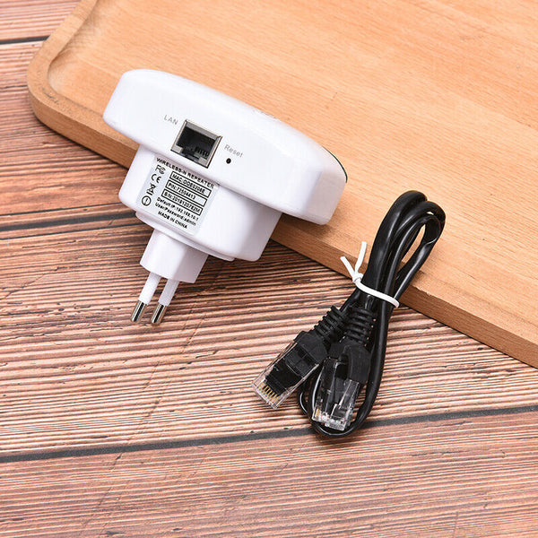 WiFi Blast Wireless Repeater Wi-Fi Range Extender 300Mbps Amplifier Booster 3 Gw