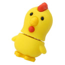 Novelty Cute Chicken Shape 32GB USB2.0 Flash Drive Cartoon Thumb Drive