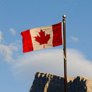 2Pcs Polyester Canada Australia National Flag Large Banner 150x90cm / 5x3ft