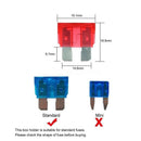 6 Way Circuit ATO ATC Blade Fuse Box Holder For Car Van Boat Marine Truck