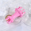 Plastic Double Head French Yarn Wool Knit Knitter With Crochet Hook Knitter  Hn