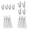 16Pcs/set Heavy Duty Flower Pot Basket Hanging Chains Hanger Hooks For Fence