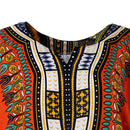 2 Pieces Unisex Short Sleeve Dashiki African Hippie