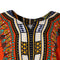 2 Pieces Unisex Short Sleeve Dashiki African Hippie
