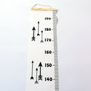 Wall Hanging Height Ruler Baby Height Growth Chart for Kid Room Nursery