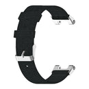 Nylon Canvas Replacement Wrist Strap for Huami Amazfit T-Rex A1918 (Black)