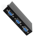 2 in 1 Out 2 Port 15 Pin Female VGA Switch for PC TV Monitor