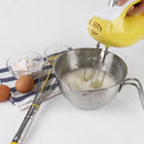 Egg Beating Pan Knead Dough Deepen Pot Basin Handle Vegetable Stainless Ste
