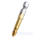 5Pcs 1/4" Hex Shank Titanium Coated Anti Slip Electric Screwdriver Bits PH2 50mm