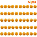 50PC Plastic Airflow Hollow Wiffle Practice Training Golf Balls Yellow New