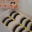 Long 5 Pairs Makeup Nice False Eyelashes Thick Cross Eye Lashes Extension OZ