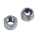 50 Pcs 304HC A2 70 Stainless Steel Hex Nylock Lock Nut M8 8mm