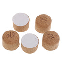 Pipe Fittings Smoking Pipe Cork Knockers Soft Wooden Cork Stopper for Pipes