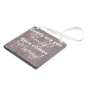 Romatic Wooden Rustic Wedding Plaque Daddy Are You Ready Here Comes Mommy