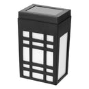 Waterproof Solar LED Light Outdoor Garden Fence Street Pathway Wall Lamp A