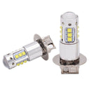 H3 80W XBD 16 LED 12V Auto Car Headlight Daytime