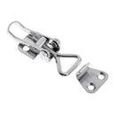 2pcs Stainless Steel Hasp Clasp Latches, Marine Boat Anti-Rattle Cabinet Door