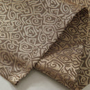 One Set Brown Rod Pocket Short Tier Curtains Panels Half Drapes for Bathroom