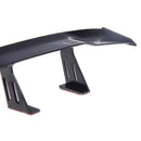 6.7" universal car tail wing gt carbon spoiler mini auto fiber decoration A  LJ