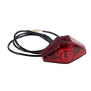 Electric Bike Light Set Scooter Horn Headlight and Rear Light Input 12V 24V