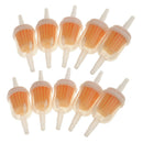Motorcycle Clear Inline Gas Magnetic Fuel Filter 1/4" 5mm 6mm Engine Parts