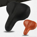 Bike Seat Cushion PU Leather Surface Comfortable Hollow Cycling Seat Shockp