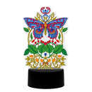 DIY Diamond Painting LED Light Special Shaped Butterfly Embroidery Kit Lamp