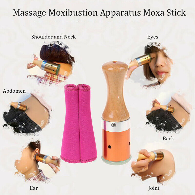 Face Eye Massage Jade Moxibustion Apparatus Moxa Stick Warming Facial Care To BX