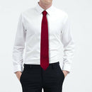 3x Men Formal Business Solid Knit Tie Classic Woven Necktie -Black,Red,Blue