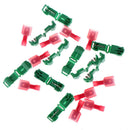10 Pair T-Type Break Free T1 Quick Wires Connector Pressure Terminal