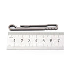 1pc Multi Utility EDC Tool Titanium Alloy Hanging Buckle Quick draw Key Ring 3C