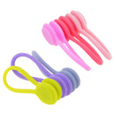 6 Pieces Magnetic Earphone Winder Wrap for Headphones USB Cable Organizer