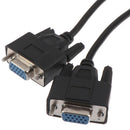 15Pin VGA Male to 2 VGA SVGA Female Adapter Splitter Video Monitor CabEF  Ew