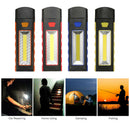 Super-Bright Cob Led Work Light Magnetic Stand Hanging Hook Light Flashligh S1L8