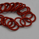 20Pcs Silica Gel Tube Damper Silicone O-Rings For 12AX7