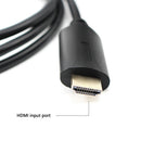 HDMI to VGA Adapter Male to Male 4 Feet Cable for PC Monitor Projector HDTV A