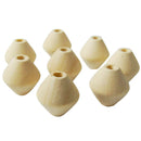 20 Pieces DIY Wooden Round Big Large Wood Ball Beads Unpainted Unfinished 30mm
