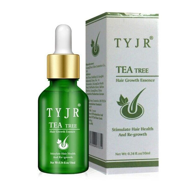 Tyjr Tea Tree Hair Growth Essence Nourishing Scalp Accelerate Hair Growth A M6M9