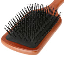 Wooden Paddle Hair Brush Health Care Scale Head Massage Comb
