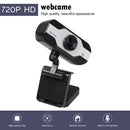 720P HD Webcam with Built-in MIC Plug n Play 360 Degree for Laptop Computer