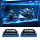 2Pcs Plastic Handle Portable Sponge Kitchen Glass Tile Magic Cleaner Cleaning