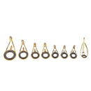 Pack of 8 Pieces Fishing Rod Guide Fishing Rod Eye Ring for Rod Building