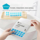 10 Pack Ultra Large Disposable Plastic Film Bathtub Bag, Bathtub Lining Bags for