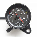LED Backlight Signal Motorcycle Odometer KMH Speedometer Gauge Cafe Racer