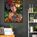 5D DIY Full Drill Diamond Painting Novelty Beauty Cross Stitch Embroidery