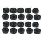 20 Pcs Rubber Diaphragm for Aquarium Air Pumps(Inner Diameter:3 cm)