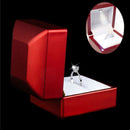 Luxury Polish Diamond Jewelry Ring Box with LED Light Engagement WeddingS