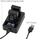 Mamen LP-E12 LPE12 LP E12 Camera LCD USB Dual Battery Charger for M 100D Ki