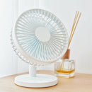 Mini Usb Desk Fan Portable Ultra-Quiet Creative Home Office Abs Electric Fa
